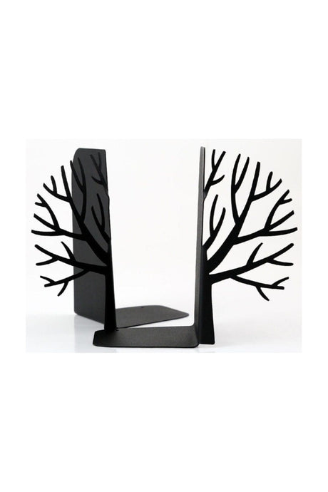 Decorative Metal Book Holder With Tree Figure , Book Support Decorative Metal Bookshelf - Swordslife