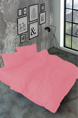 Akfil Cotton Pink Double Duvet Cover Set - Swordslife