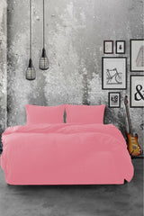 Akfil Cotton Pink Double Duvet Cover Set - Swordslife