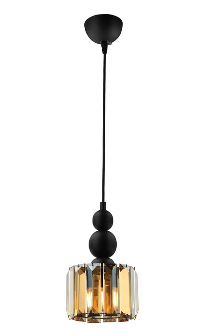 Alaba Single Chandelier Black Honey Stone - Swordslife