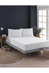 Mattress Fitted White Cotton Waterproof Mattress Protector Single Double Non Sweatproof Mattress Underlayment - Swordslife