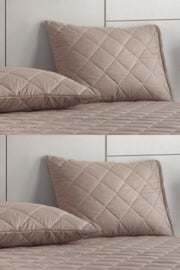 Mattress Brown 4 Pieces 100% Cotton Pillow Protector Mattress - Swordslife