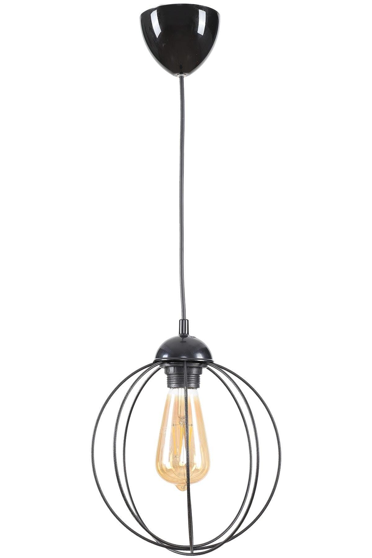 Almond Single Black Chandelier - Swordslife