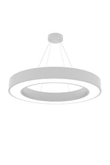 Anello (Grey Case, White Light) Led Modern Led Chandelier - Swordslife