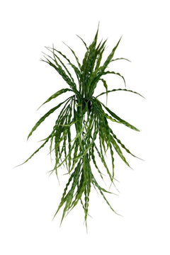 70 cm Hanging Artificial Thatch Flower Pot Cover in Green