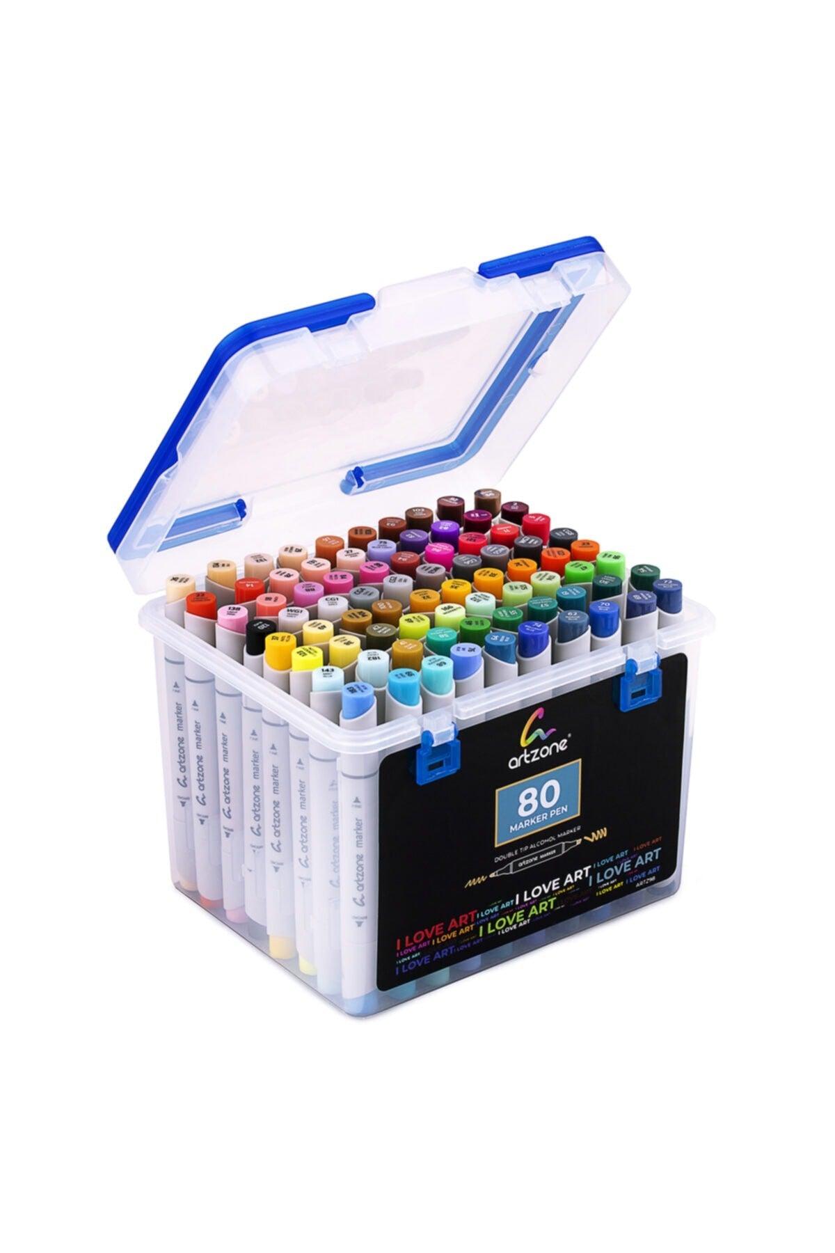 Artzone Marker Set - 80 Colors