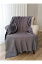 As Anthracite Color Double Sided Sofa Bed Seat Cover - Swordslife