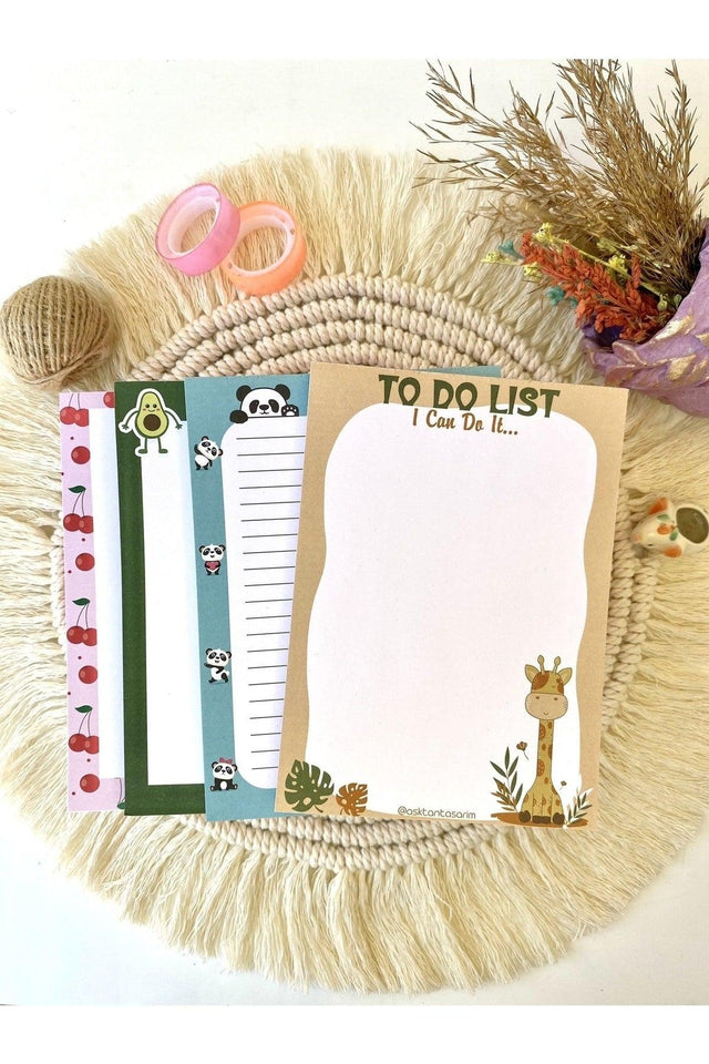 Love Printing 4 Note Pad Memo Pad 10x14 Cm