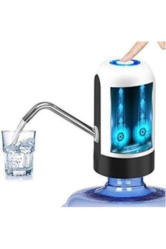 USB rechargeable automatic water pump for carboys, high suction