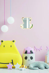 Teddy Figured Kids Room Decorative Unbreakable Plexi Mirror Teddy Bear - Swordslife