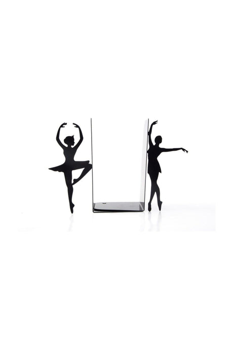 Ballerina Figure Decorative Metal Book Holder, Book Support - Swordslife