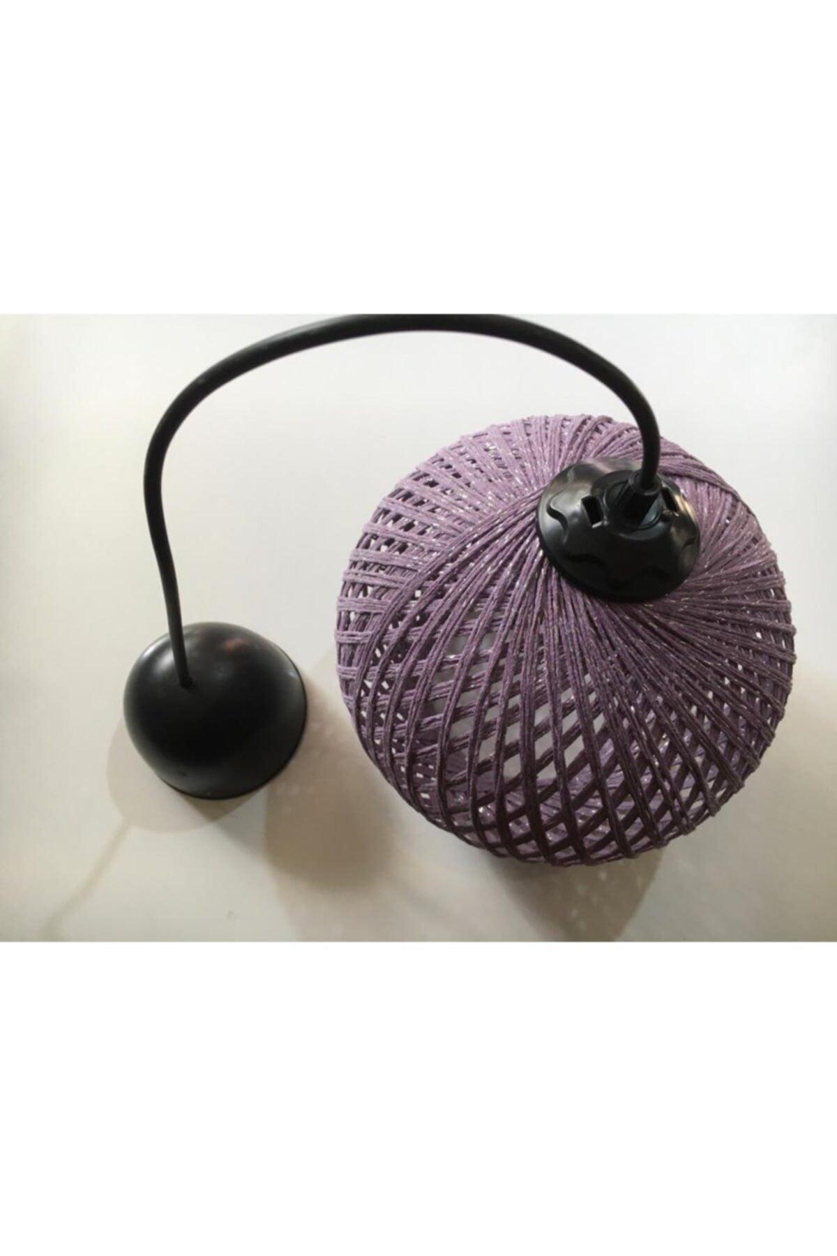 Balle Lilac Pendant Ball Chandelier Black Cable - Swordslife