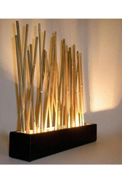 Colorful bamboo daylight LED floor lamp with transformer