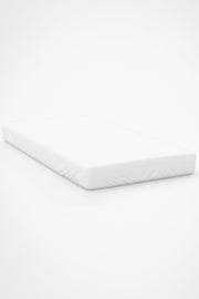 Oversized Elastic Cotton Combed Bed Sheet - White - Swordslife