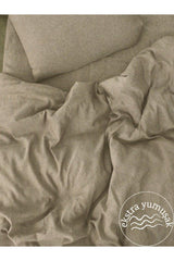 Beige Single Duvet Cover Set Extra Soft 1st Quality 160x230 - Swordslife