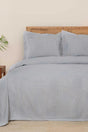 Berta Light Blue Double Bedspread Set - Swordslife