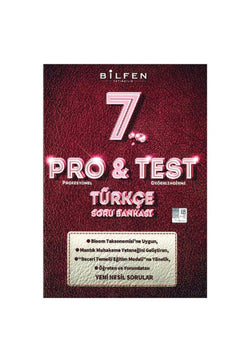 7th grade Turkish question bank for exam preparation