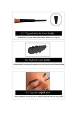 Black 3-Pack Eyebrow Sculpt Brow Sculpt