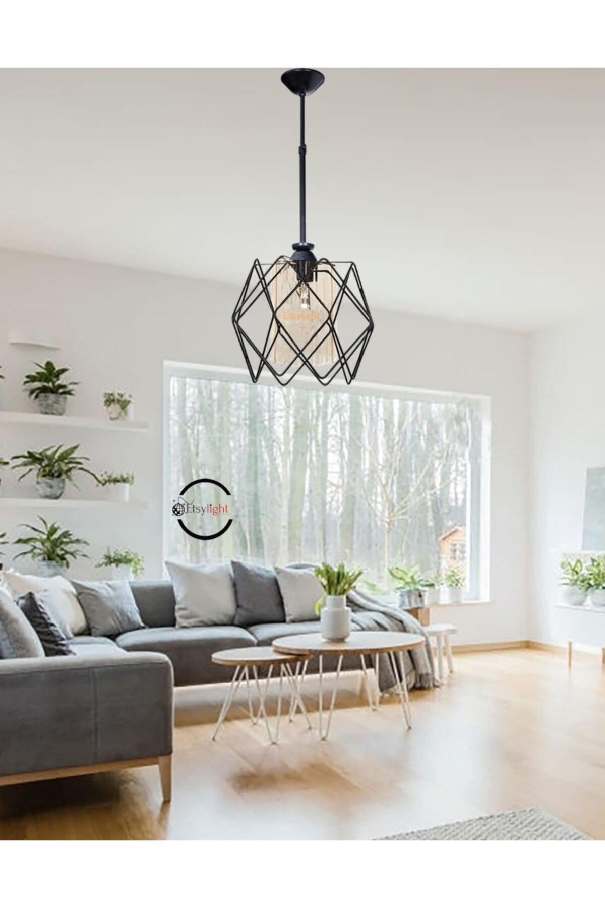 Black Jaka Luxury Pendant Chandelier - Swordslife