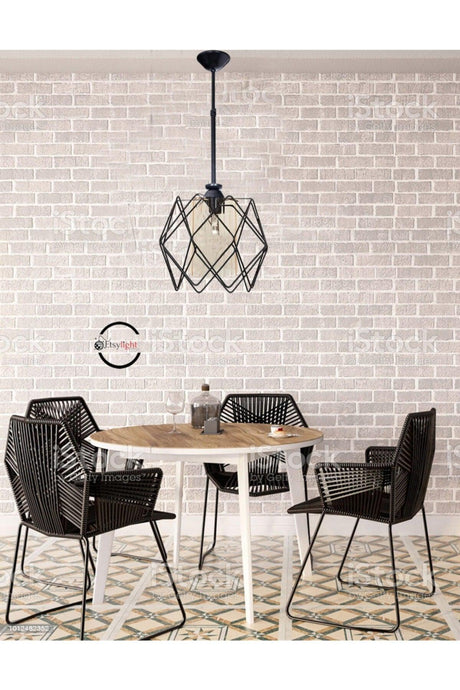 Black Jaka Luxury Pendant Chandelier - Swordslife