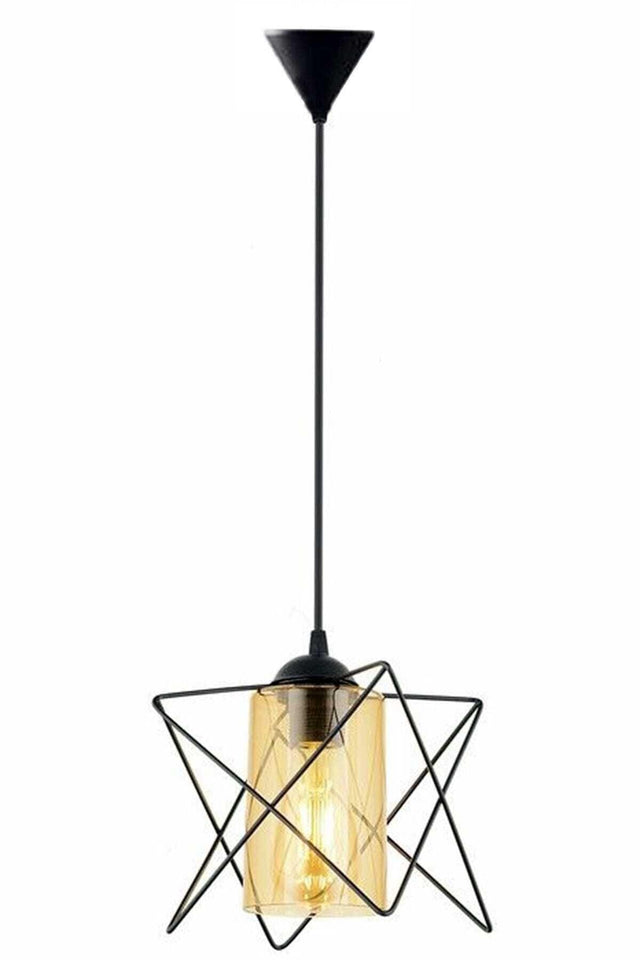 Black Single Star Chandelier - Swordslife