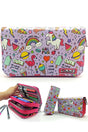 Pencil Case Unicorn-flamingo Patterned Kawai