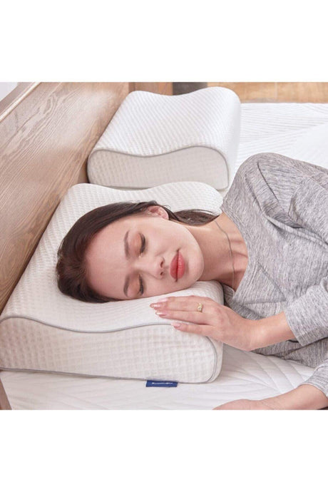 Neck Supported Orthopedic Visco Pillow - Swordslife