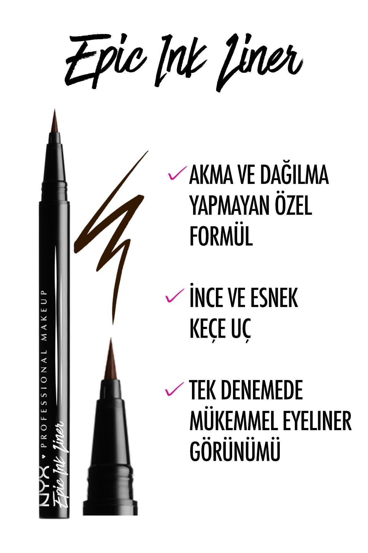 Brown Eyeliner - Epic Ink Liner Brown