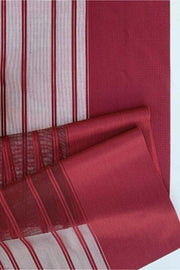 Burgundy Woven Fabric Modern Runner - Swordslife