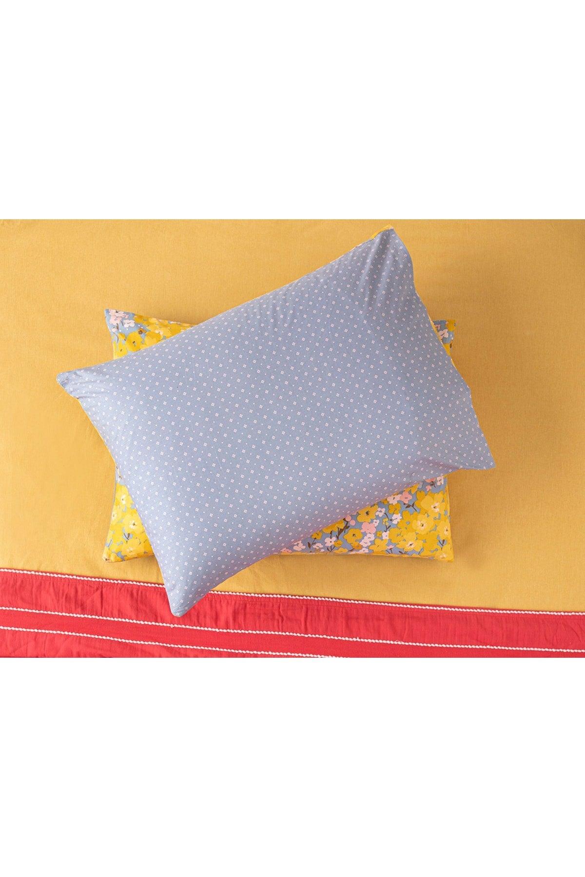 Buttercup Cotton 2-Pack Pillowcase 50x70 Cm Yellow - Swordslife