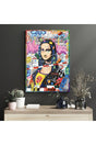 Glass Painting Pop Art Mona Lisa - Swordslife