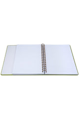 Canvas Undated Lined Notebook