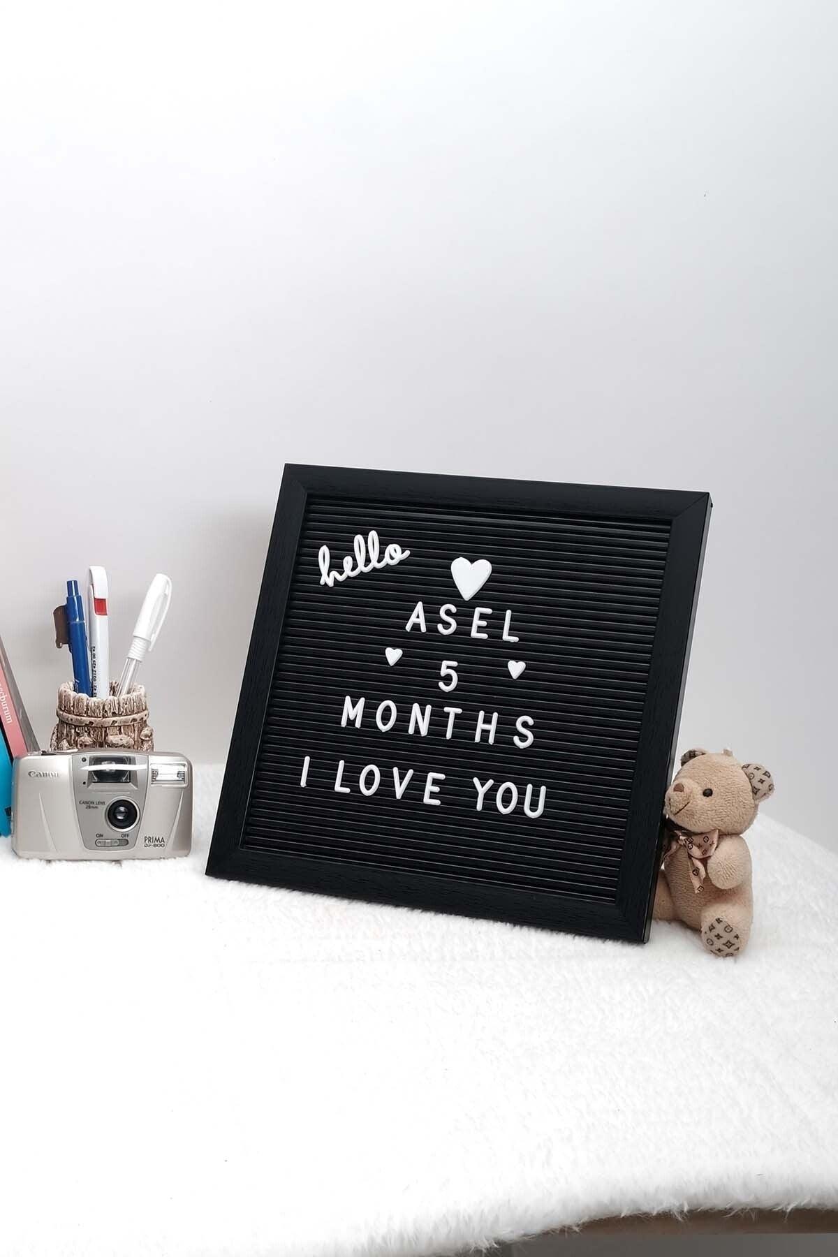 Changeable Black Writing Board Message