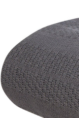 Charm Bold Anthracite Double Knitted Blanket - Swordslife