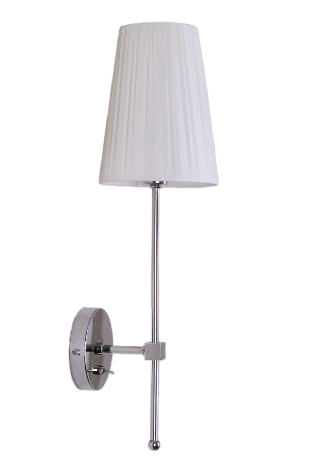 Chrome Color Modern Coated Wall Sconce - Swordslife