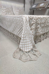 Double French Lace Muslin Bedspread - Swordslife