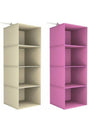 Wardrobe Organizer 4 Compartments Foldable