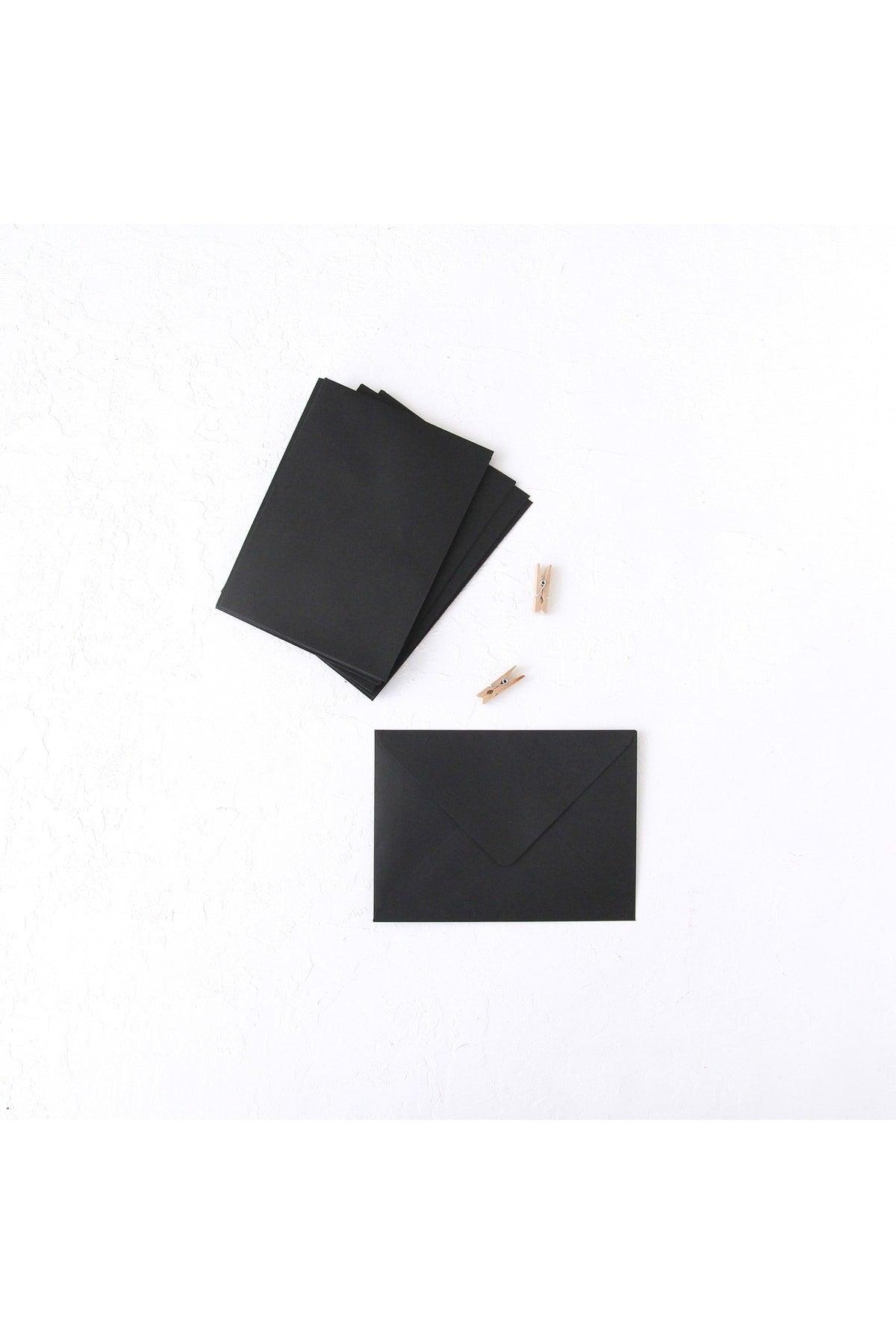 Colored Envelope (Standard) 10 Pieces (black)