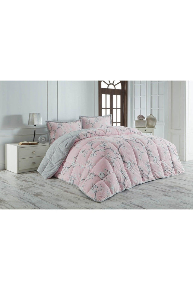 Comforter Double Duvet Set September Gray - Swordslife