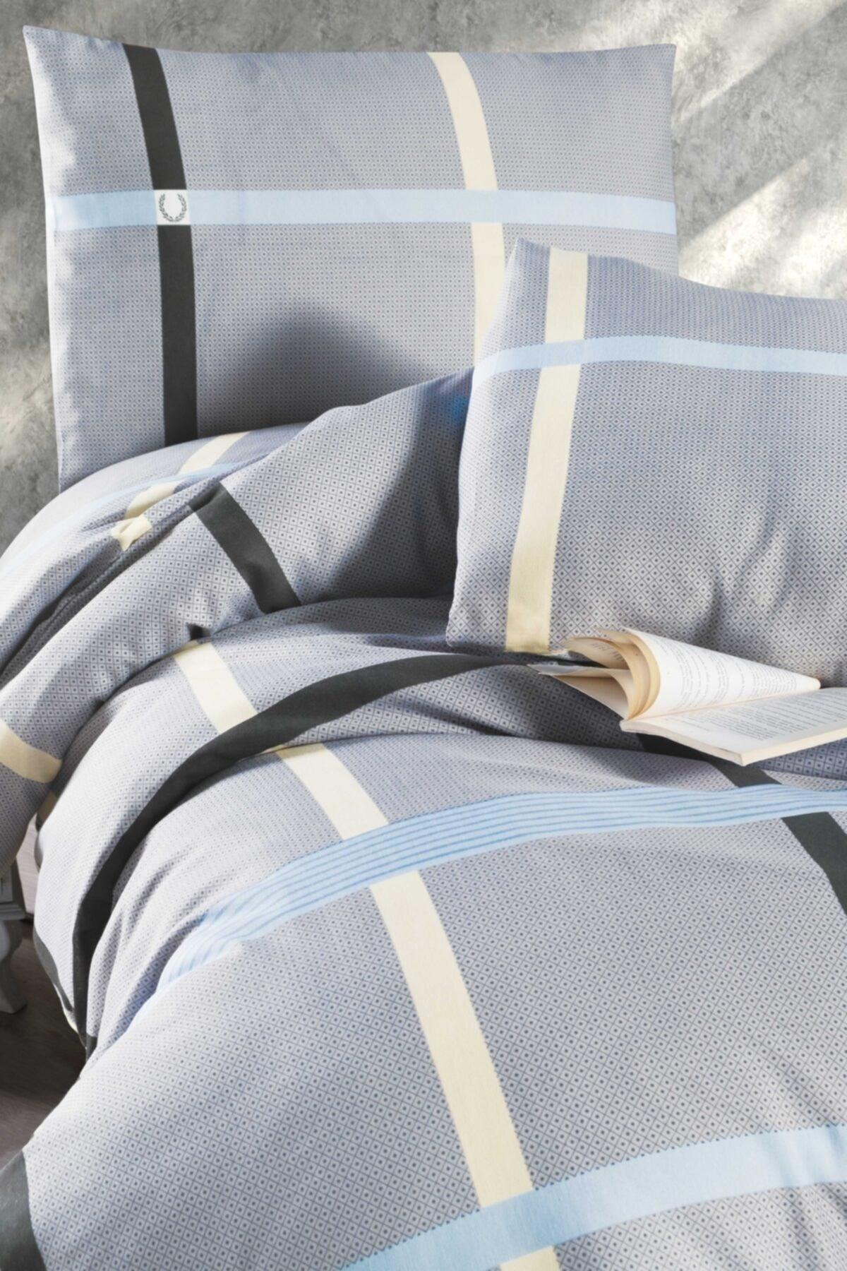 Cottonpolis Duvet Cover Set Double Stripped - Swordslife