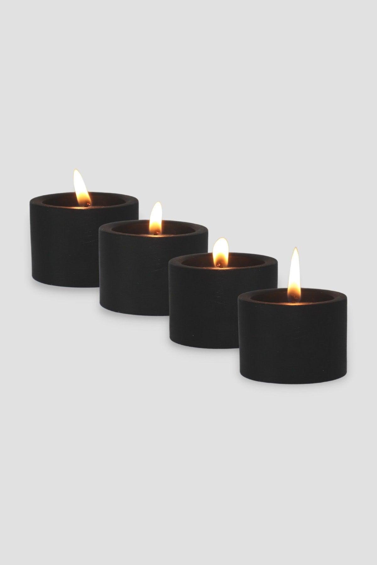 Cylinder Quadruple Plain Candle Holder - Swordslife