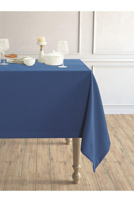 Daily Series Velvet Textured Sapphire Color Table Cloth - Swordslife