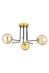 Dallas Bubble Glass Triple Chandelier - Swordslife