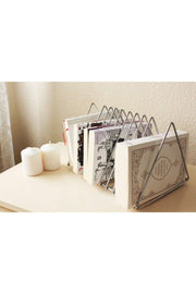 Decorative-9 Eyes-triangle Shelf-metal Bookcase