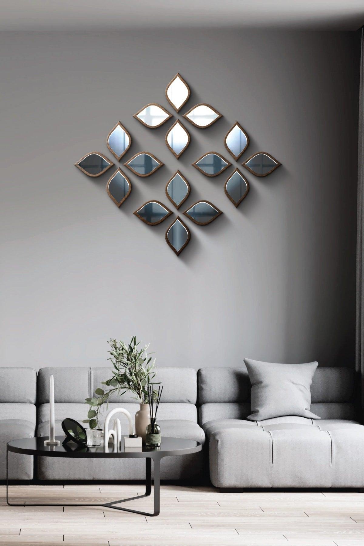 Decorative Drop Mirror - Plexi Glass Unbreakable Mirror Set of 4 - Swordslife