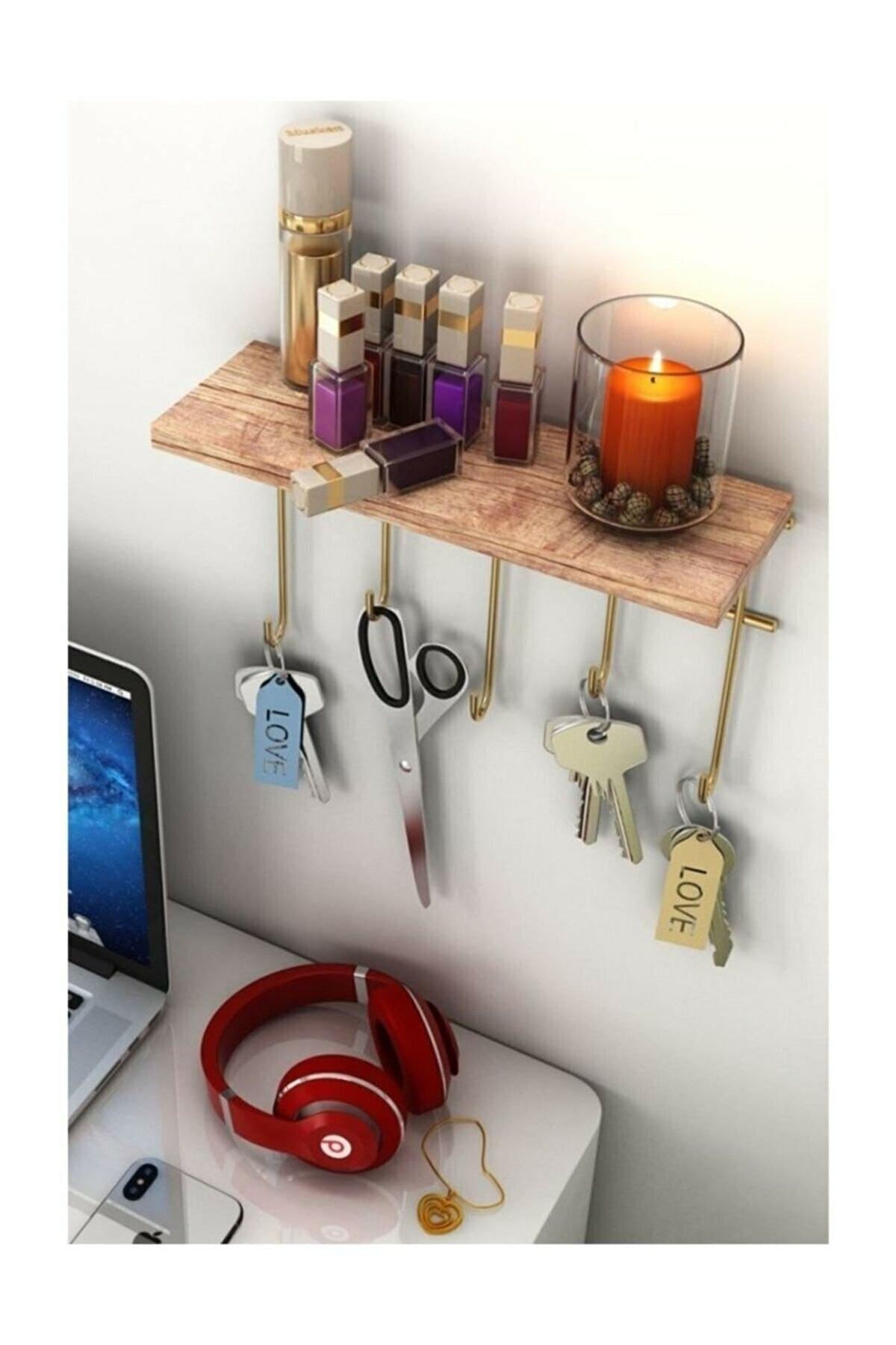 Multi-Purpose Kitchen And Bathroom With Decorative Shelves