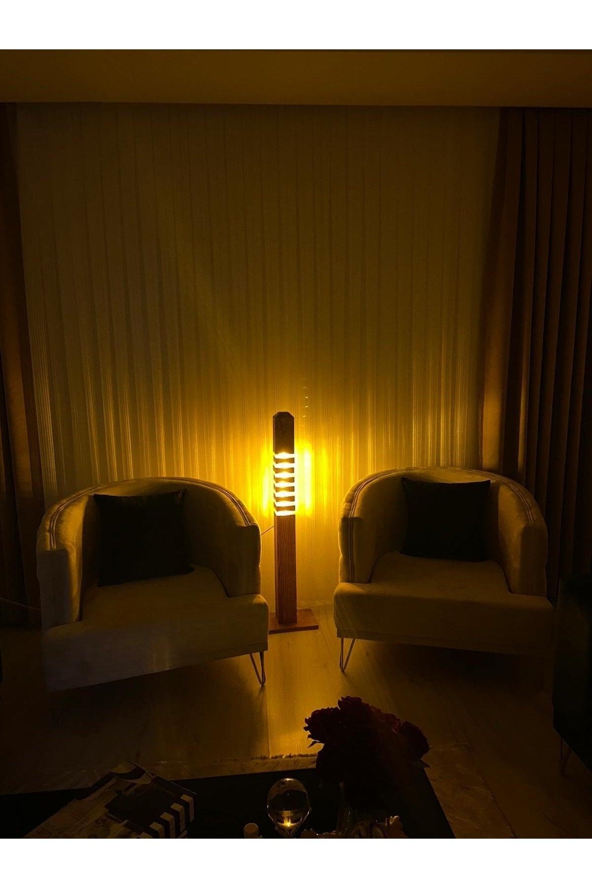 Decorative Wooden Wall Sconce Decorative Floor Lamp Natural Lighting Wooden Floor Lamp - Swordslife