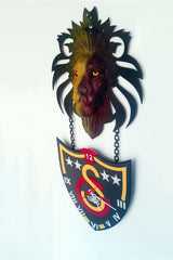 Decorative Galatasaray, 3D Lion, Wall Clock - Swordslife