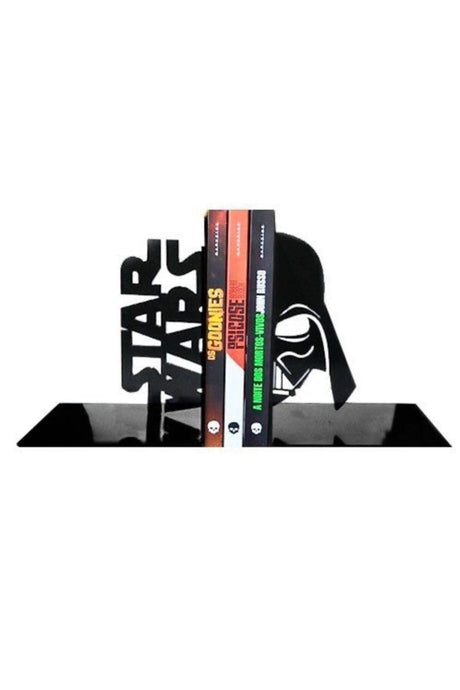 Decorative Metal Book Holder Star Wars Silhouette Bookshelf Organizer Support - Swordslife