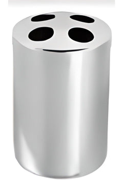 Stainless Steel Toothbrush Holder with Mounting Hardware